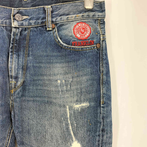 フランクリンマーシャル FRANKLIN&MARSHALL SKINNEY FIT ZIP FLY デニム パンツ メンズ 30inch