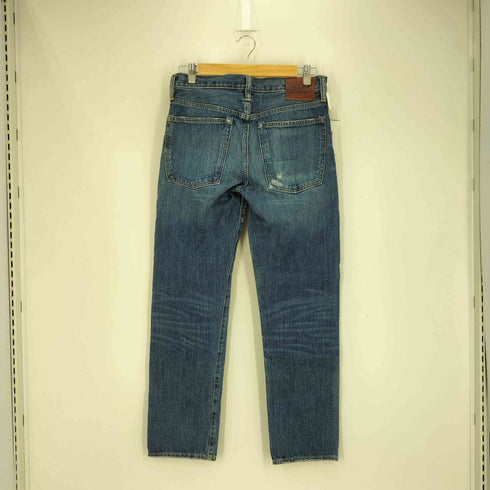 ラグビーラルフローレン Rugby Ralph Lauren STRAIHGT SLIM ダメージ加工 ボタンフライ デニム メンズ 30×30