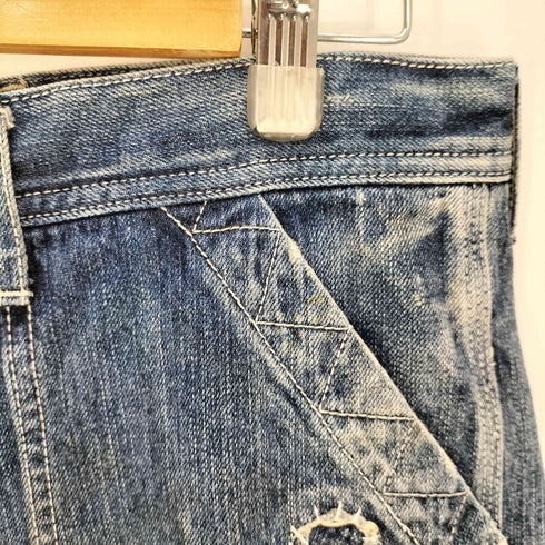 ラファイエット Lafayette ダメージ リペア加工 デニムペインター パンツ メンズ 32inch