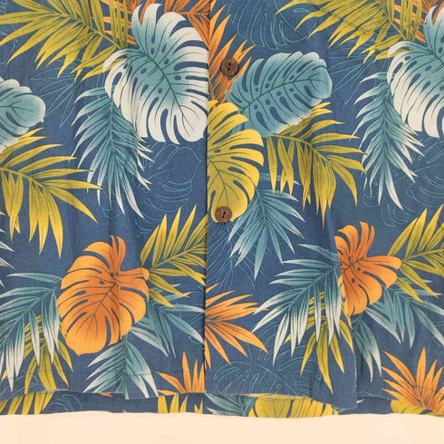 ハワイアンオリジナル The Hawaiian Original ハワイ製 コットン アロハシャツ メンズ import:L