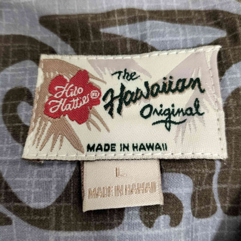 ハワイアンオリジナル The Hawaiian Original ハワイ製 コットン アロハシャツ メンズ import:L