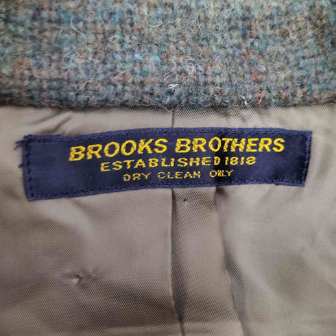 ブルックスブラザーズ BROOKS BROTHERS 日本製 80S メランジ ウール 2B テーラードジャケット レディース 7AR