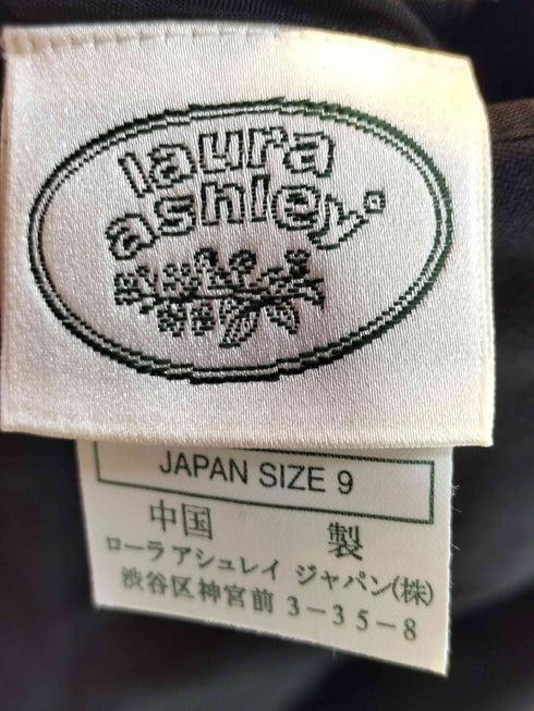 ローラアシュレイ LAURA ASHLEY リネンレーヨン 刺繍ワンピース レディース 9