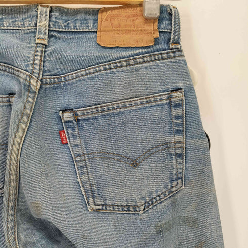 リーバイス Levis 80s 82年製 ボタン裏524 501 ボタンフライデニム スモールe 不均等V 赤耳 メンズ W28