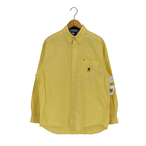 トミーヒルフィガー TOMMY HILFIGER 00S ロゴ刺繍 BD シャツ メンズ import:L