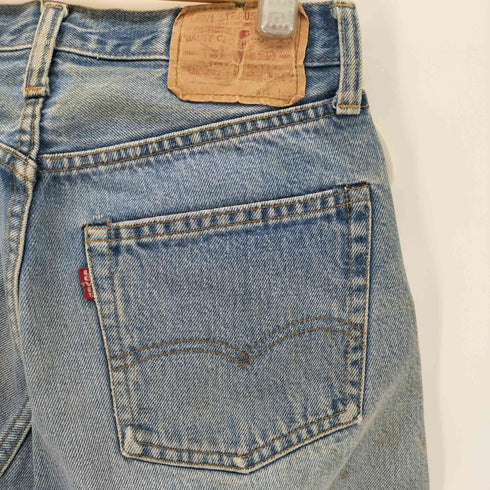 リーバイス Levis 80s 66後期 過渡期 501 ボタンフライデニム スモールe 均等V ポケット裏チェーン メンズ W29L29