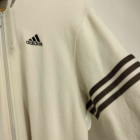 アディダス adidas 3ストライプ ジップパーカー メンズ JPN:L