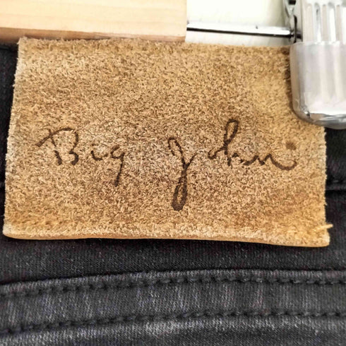 ビッグジョン BIG JOHN Carrot Leg ブリーチ加工 ストレッチ デニム メンズ 32inch