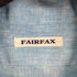フェアファクス FAIRFAX リネン100% オープンカラー シャツ メンズ import:L