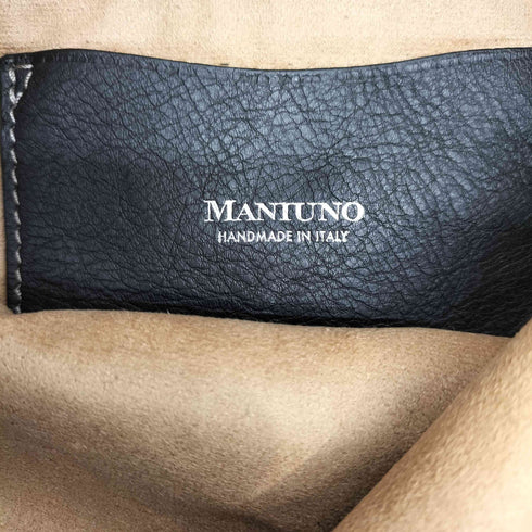 MANIUNO レザー クラッチバッグ メンズ