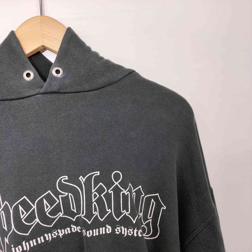 JOHNNY SPADE Y2K Speedking アイアンクロス 鉄十字 フェード プルオーバーパーカー レディース JPN:L