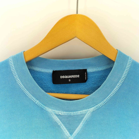 ディースクエアード DSQUARED2 ロゴプリントクルーネックスウェット メンズ import:S