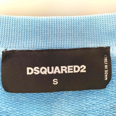 ディースクエアード DSQUARED2 ロゴプリントクルーネックスウェット メンズ import:S