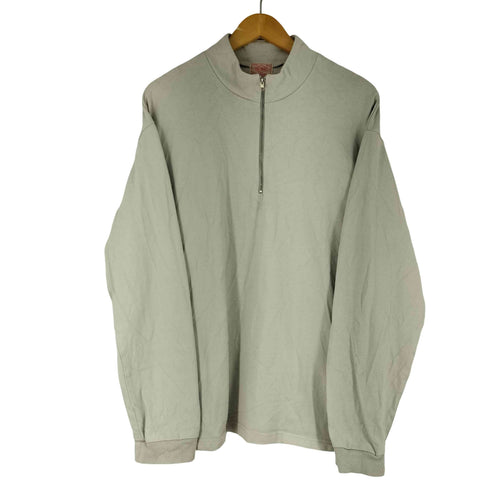 ビッグマイク BIG MIKE 10OZ Half Zip L/S Tee メンズ JPN:M