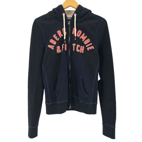 アバクロンビーアンドフィッチ Abercrombie & Fitch ワッペンロゴパーカー Y2K レディース import:M