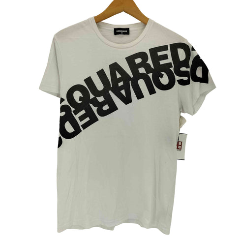 ディースクエアード DSQUARED2 ロゴプリントクルーネックTシャツ メンズ 16Y