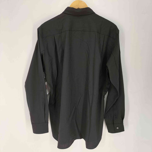 ムジルシリョウヒン 無印良品 25SS MUJI Labo ウール混 レギュラーカラーシャツ メンズ JPN:L
