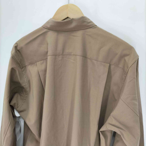 ムジルシリョウヒン 無印良品 25SS MUJI Labo ウール混 レギュラーカラーシャツ メンズ JPN:L