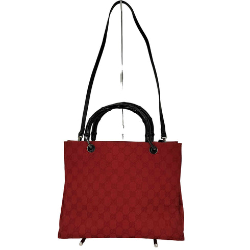 グッチ GUCCI 2WAY GG柄 バンブー トートバッグ レディース