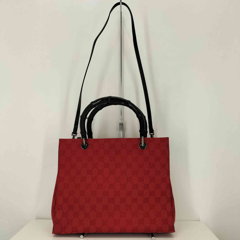 グッチ GUCCI 2WAY GG柄 バンブー トートバッグ レディース