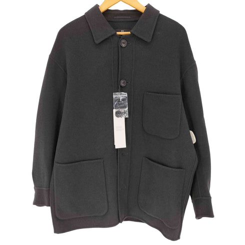 ユニクロプラスジェイ UNIQLO+J 21AW ウールブレンドオーバサイズシャツジャケット メンズ JPN:M