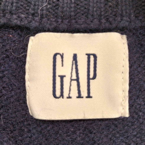ギャップ Gap OLD GAP 白タグ ハーフジップ ニット メンズ import:S