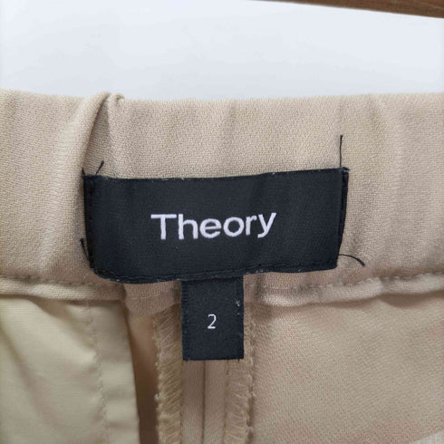 セオリー theory CLASSIC CREPE/SLIT PULL ON W ウエストゴム ストレッチ パンツ レディース 2