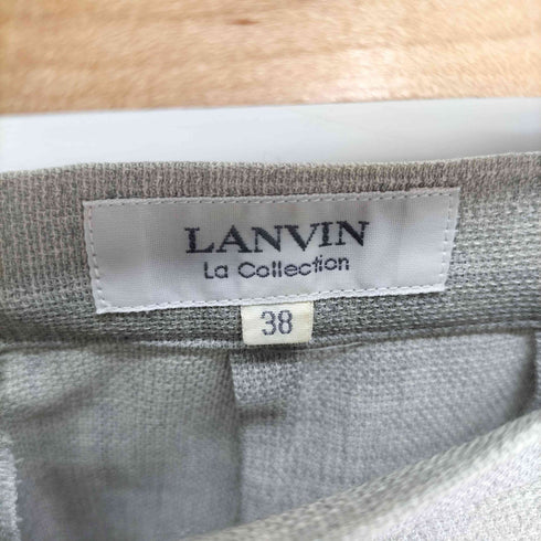 ランバン LANVIN La Collection 2タックパンツ レディース 38