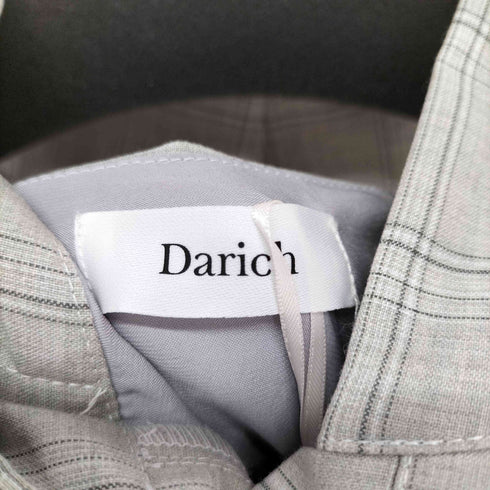 ダーリッチ Darich コルセットチェックフードミニワンピース レディース FREE