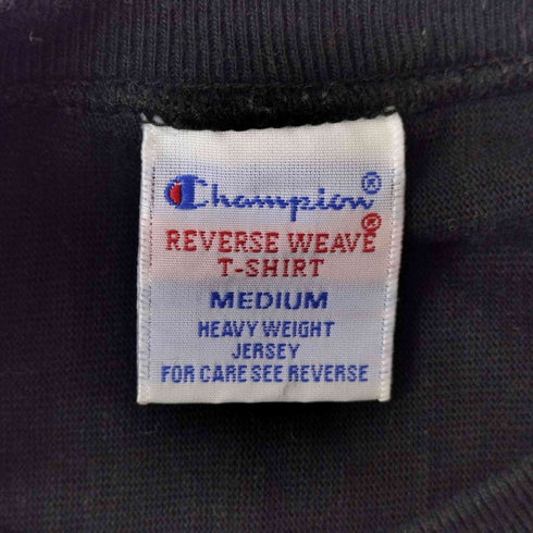 チャンピオン Champion REVERSE WEAVE ビック ロゴ 刺繍 リバースウィーブTシャツ メンズ import:M