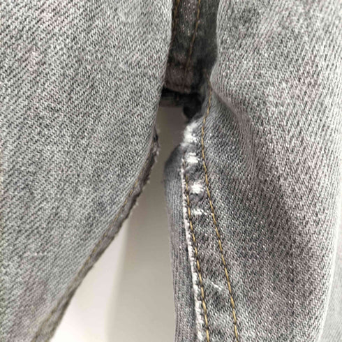 リーバイス Levis 00S フィリピン製 501-06 先染 ブラックデニムパンツ 2002年製 ボタン裏刻印 メンズ W30 L34