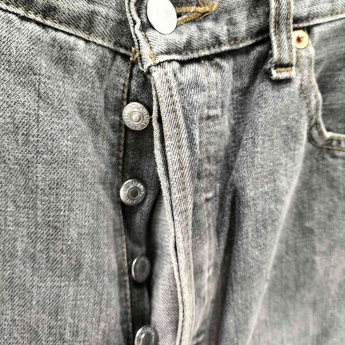 リーバイス Levis 00S フィリピン製 501-06 先染 ブラックデニムパンツ 2002年製 ボタン裏刻印 メンズ W30 L34