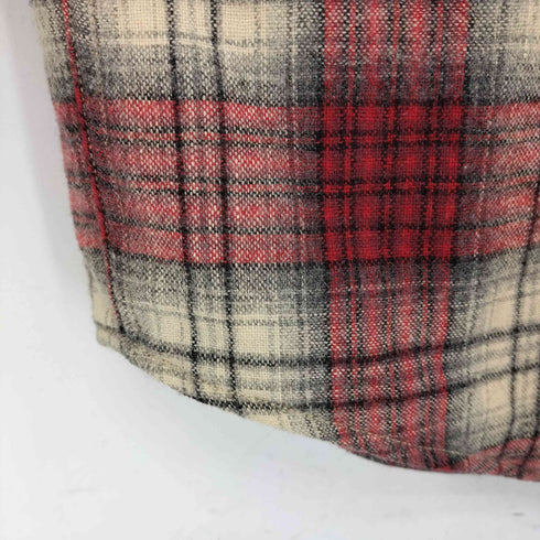 ジェイクルー J.CREW 巨人タグ 裏地キルティング チェック シャツ ジャケット メンズ import:S