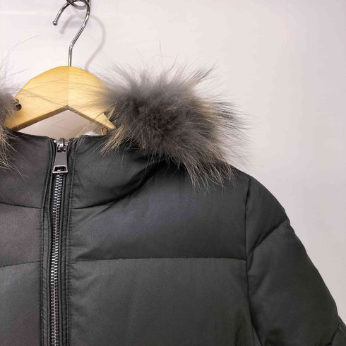 STANZA DOLCE リアルファーフーデットダウンコート レディース JPN:38