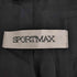 スポーツマックス SPORTMAX 3B テーラードジャケット バックリボン レディース 40