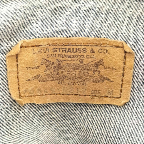 リーバイス Levis オレンジタブ デニムジャケット メンズ import:M