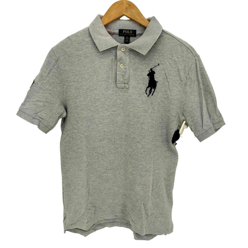 ポロラルフローレン POLO RALPH LAUREN 現行タグ ビックポニー刺繍 ナンバリング3 S/S ポロシャツ メンズ import:L