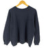 ヘインズ Hanes 90s USA製 Her Way コットン アクリル ラグランスリーブ 長袖 スウェット メンズ XL