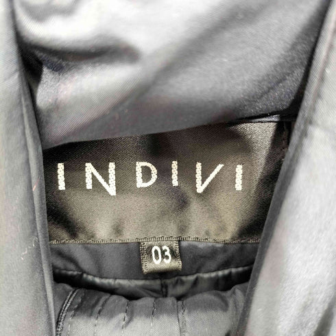 インディヴィ INDIVI フーデットダウンコート レディース JPN:3