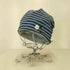 OHESHIO REVERSIBLE BUTTON BEANIE ボーダー ビーニー レディース