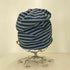 OHESHIO REVERSIBLE BUTTON BEANIE ボーダー ビーニー レディース