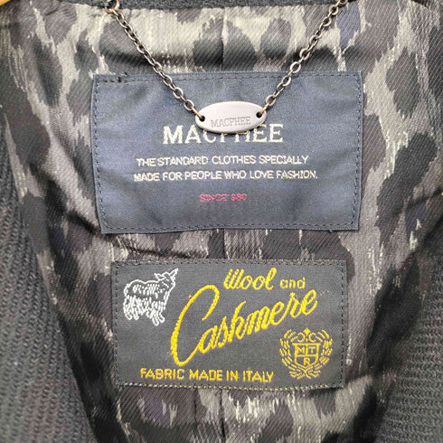 マカフィー MACPHEE カシミア混 チェスターコート レディース JPN:38