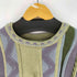 アンティカ antiqua 60S KNIT 配色ニット 3Dニット メンズ LXL