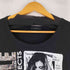 sky bomber スパンコールデザイン 英字プリントTシャツ Y2K レディース