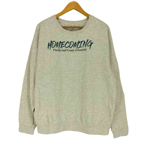 デルタ DELTA HOMECOMING フロントプリントクルーネックスウェット メンズ L