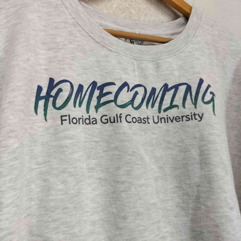 デルタ DELTA HOMECOMING フロントプリントクルーネックスウェット メンズ L