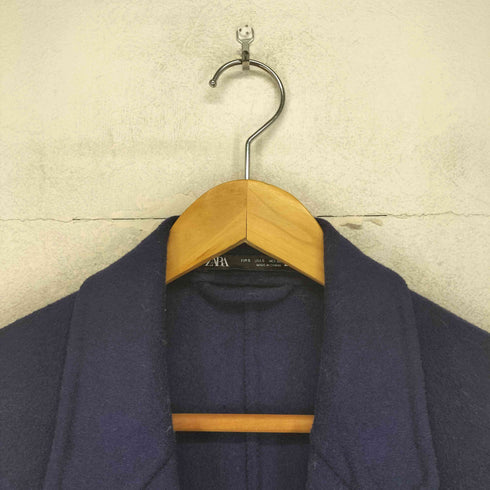 ザラ ZARA ウールチェスターコート メンズ import:S