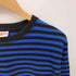 Modern LABEL 短丈 ボーダー 長袖 Tシャツ メンズ JPN:L