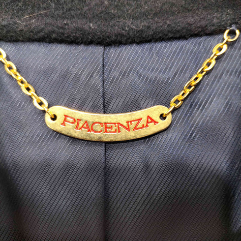 ピアチェンツァ PIACENZA カシミア100 ステンカラーコート レディース