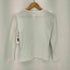 アニエスベー agnes b. PARIS フロントロゴプリント クルーネック L/S Tシャツ レディース US:0-2